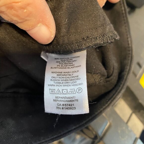 LOFT Woman's Jeans Size 6 Curvy Sutton Skinny Black - Picture 8 of 16